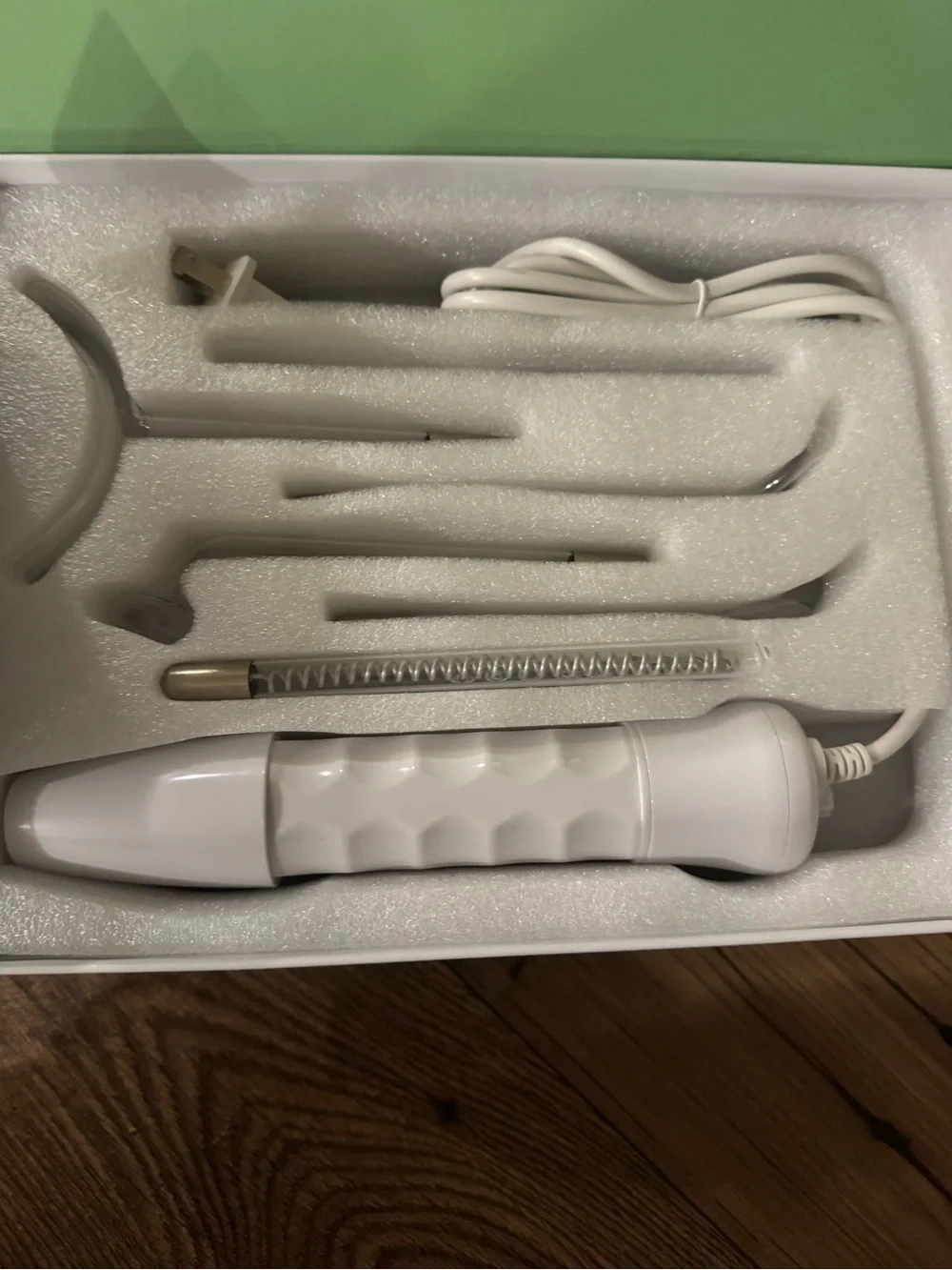 High Frequency Facial Machine - Mint Green Box